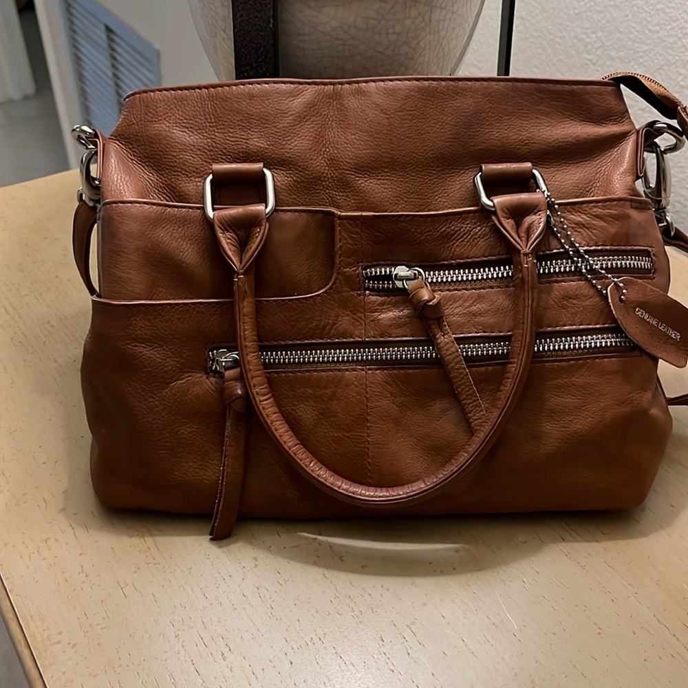 Very soft, genuine, leather purse